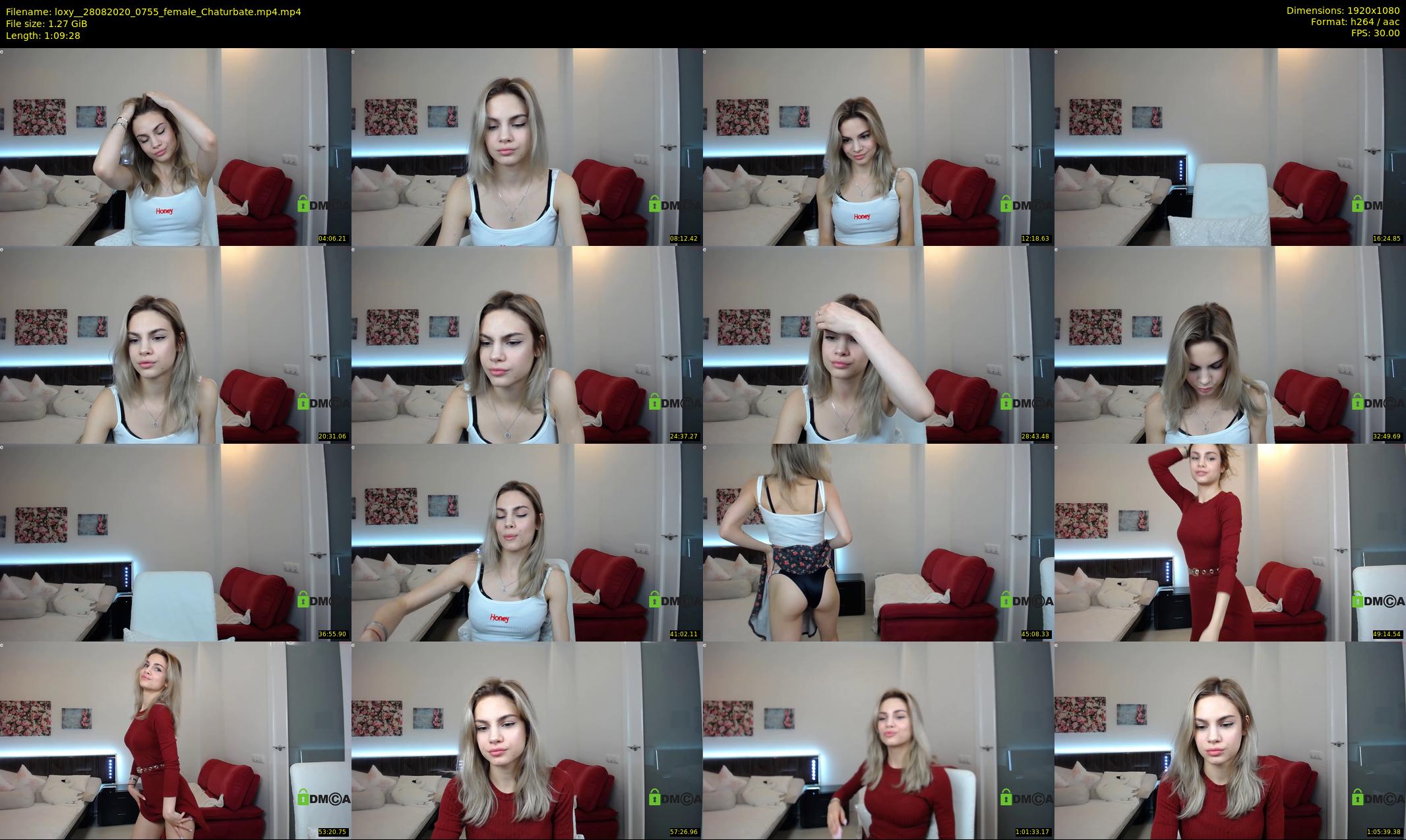 loxy_ — 70 minute Chaturbate female cam show recording, 1080p, Aug 28, 2020