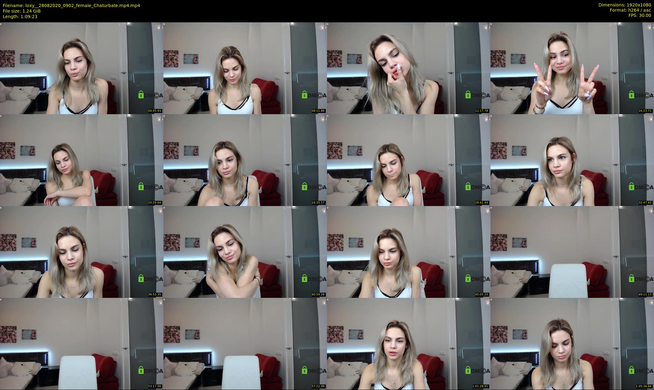 loxy_ — 70 minute Chaturbate female cam show recording, 1080p, Aug 28, 2020