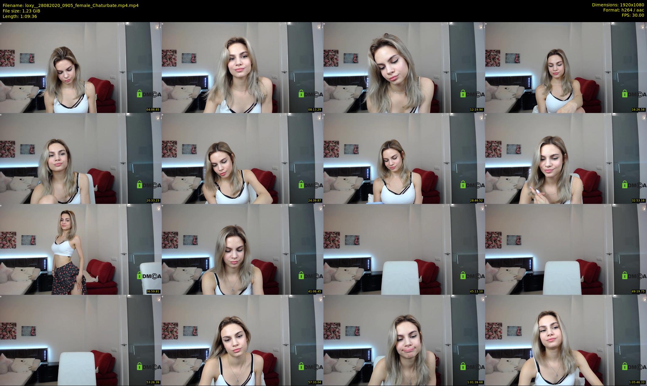 loxy_ — 70 minute Chaturbate female cam show recording, 1080p, Aug 28, 2020
