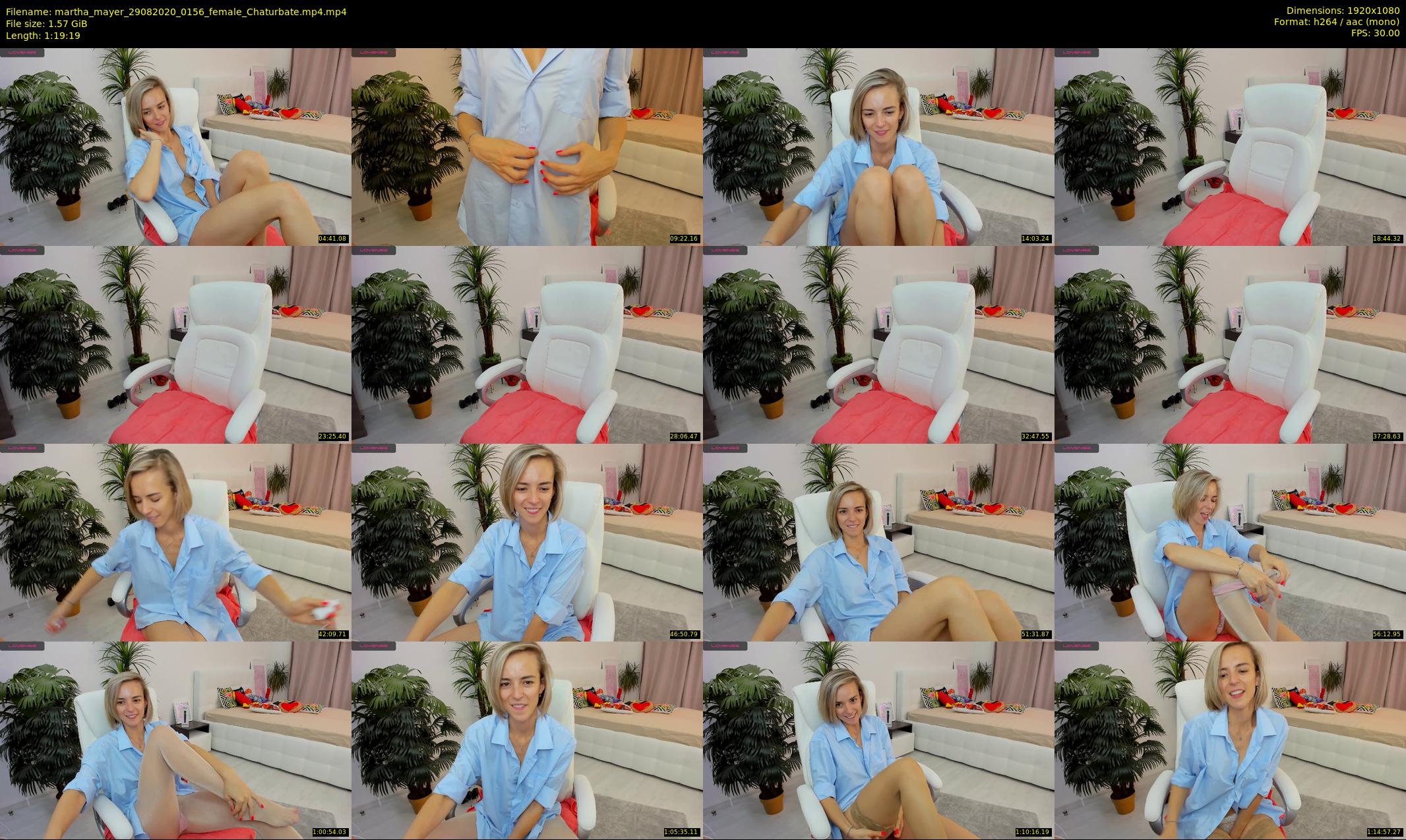 martha_mayer — 80 minute Chaturbate female cam show recording, 1080p, Aug 29, 2020