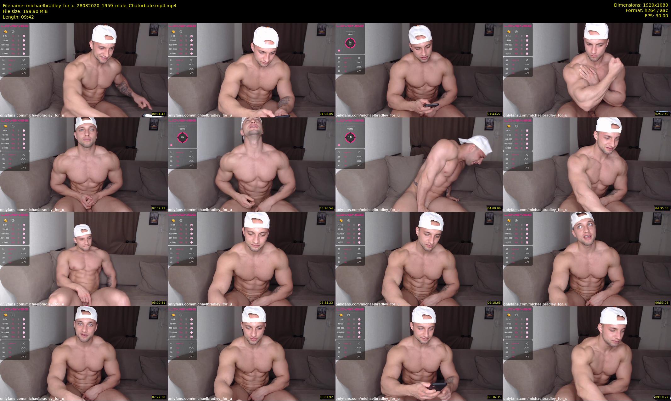michaelbradley_for_u — 10 minute Chaturbate male cam show recording, 1080p, Aug 28, 2020