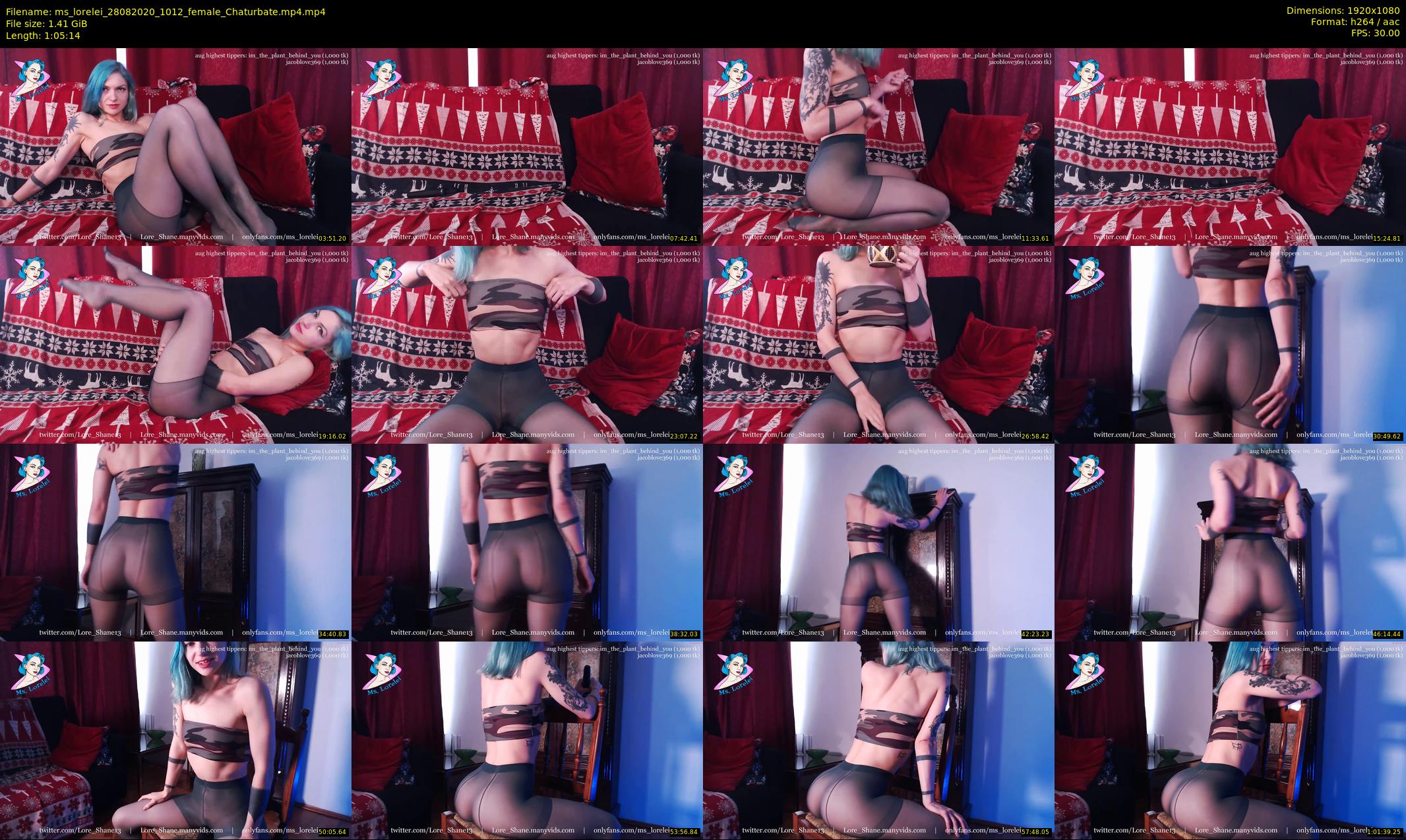ms_lorelei — 66 minute Chaturbate female cam show recording, 1080p, Aug 28, 2020