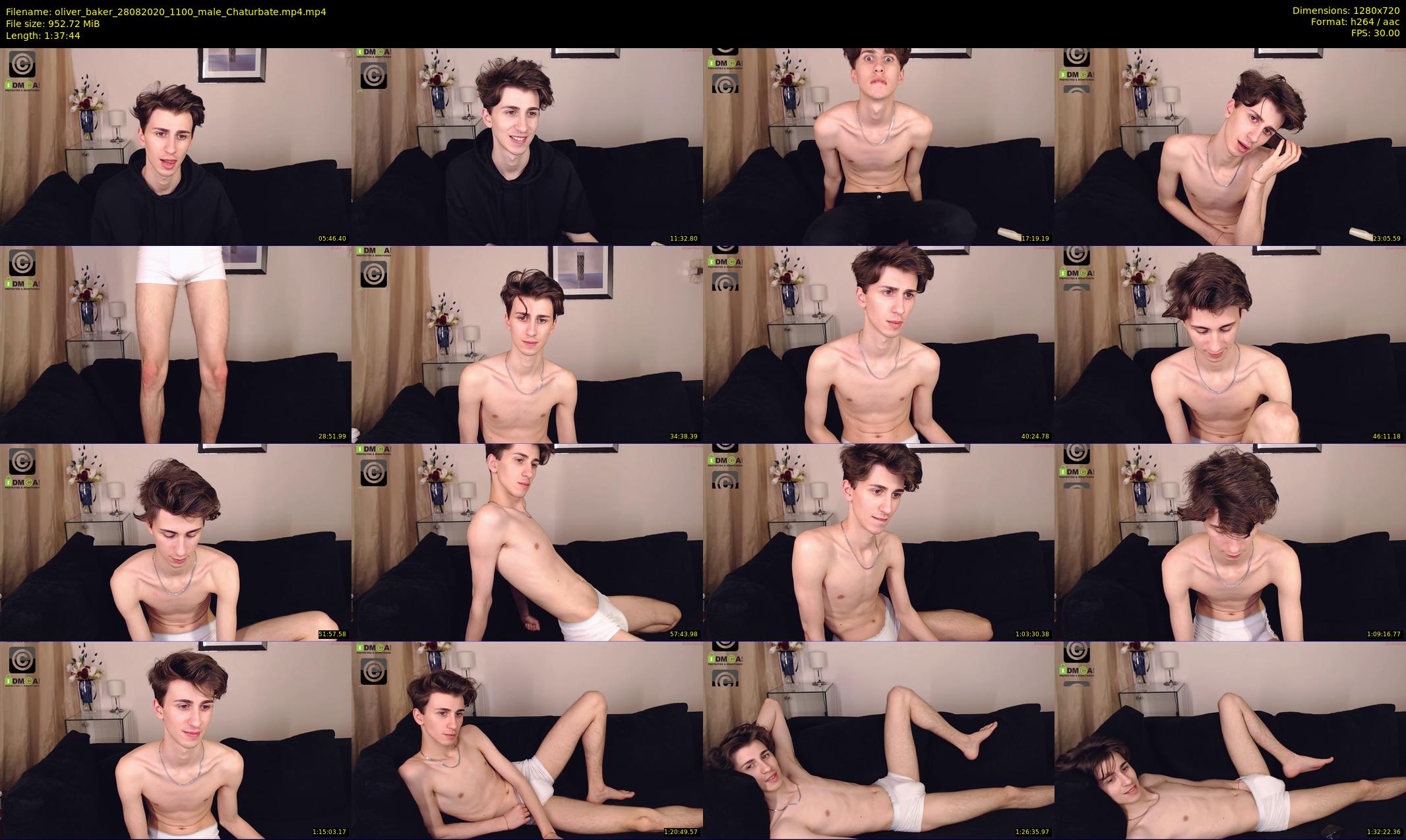 oliver_baker — 98 minute Chaturbate male cam show recording, 720p, Aug 28, 2020