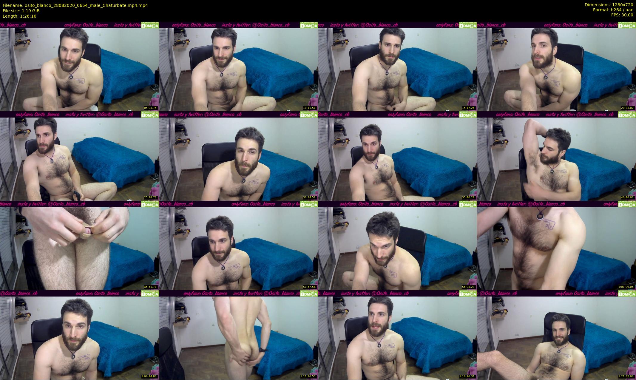 osito_blanco — 87 minute Chaturbate male cam show recording, 720p, Aug 28, 2020