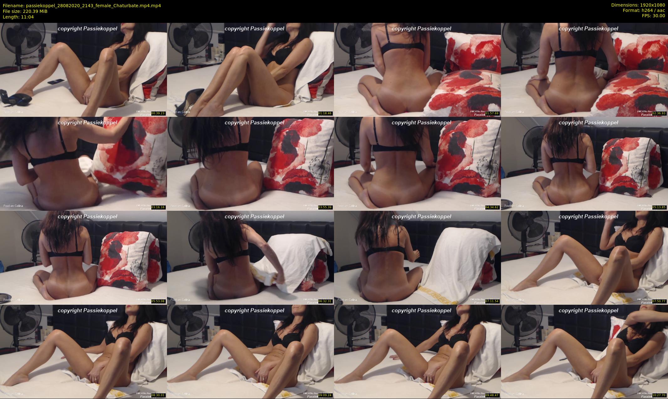 passiekoppel — 12 minute Chaturbate couple cam show recording, 1080p, Aug 28, 2020
