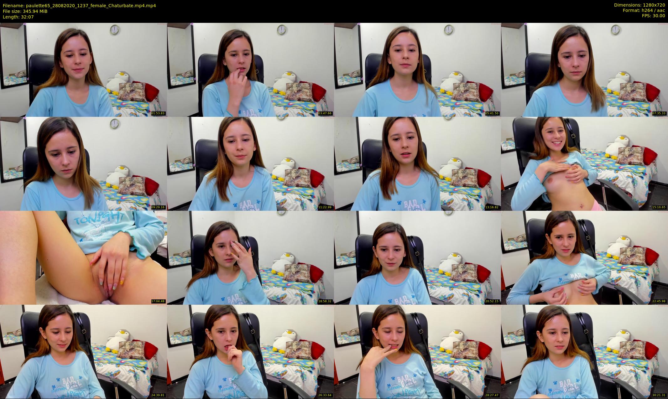 paulette65 — 33 minute Chaturbate female cam show recording, 720p, Aug 28, 2020