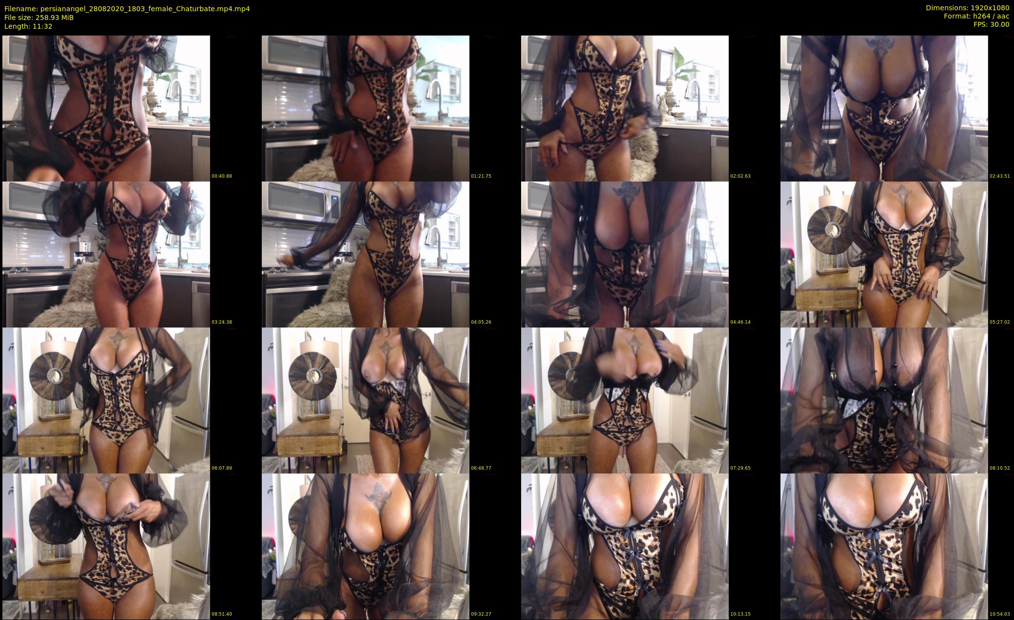 persianangel — 12 minute Chaturbate female cam show recording, 1080p, Aug 28, 2020