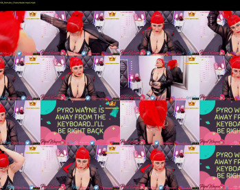 pyrowayne — 54 minute Chaturbate female cam show recording, 720p, Aug 29, 2020