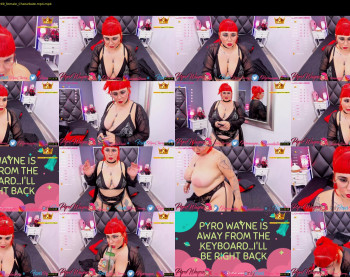 pyrowayne — 55 minute Chaturbate female cam show recording, 720p, Aug 29, 2020