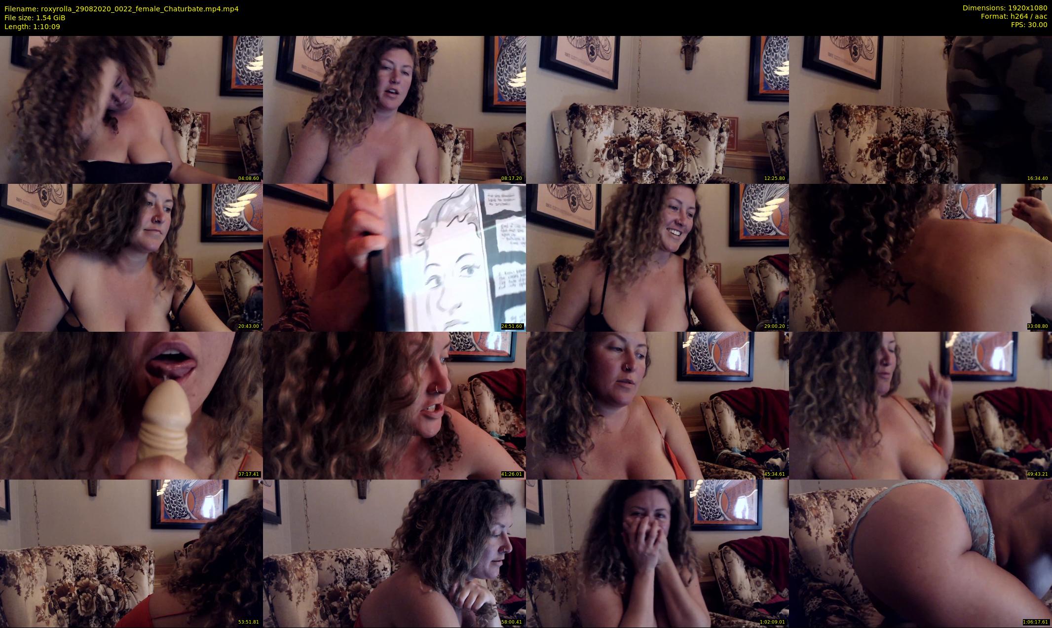 roxyrolla — 71 minute Chaturbate female cam show recording, 1080p, Aug 29, 2020