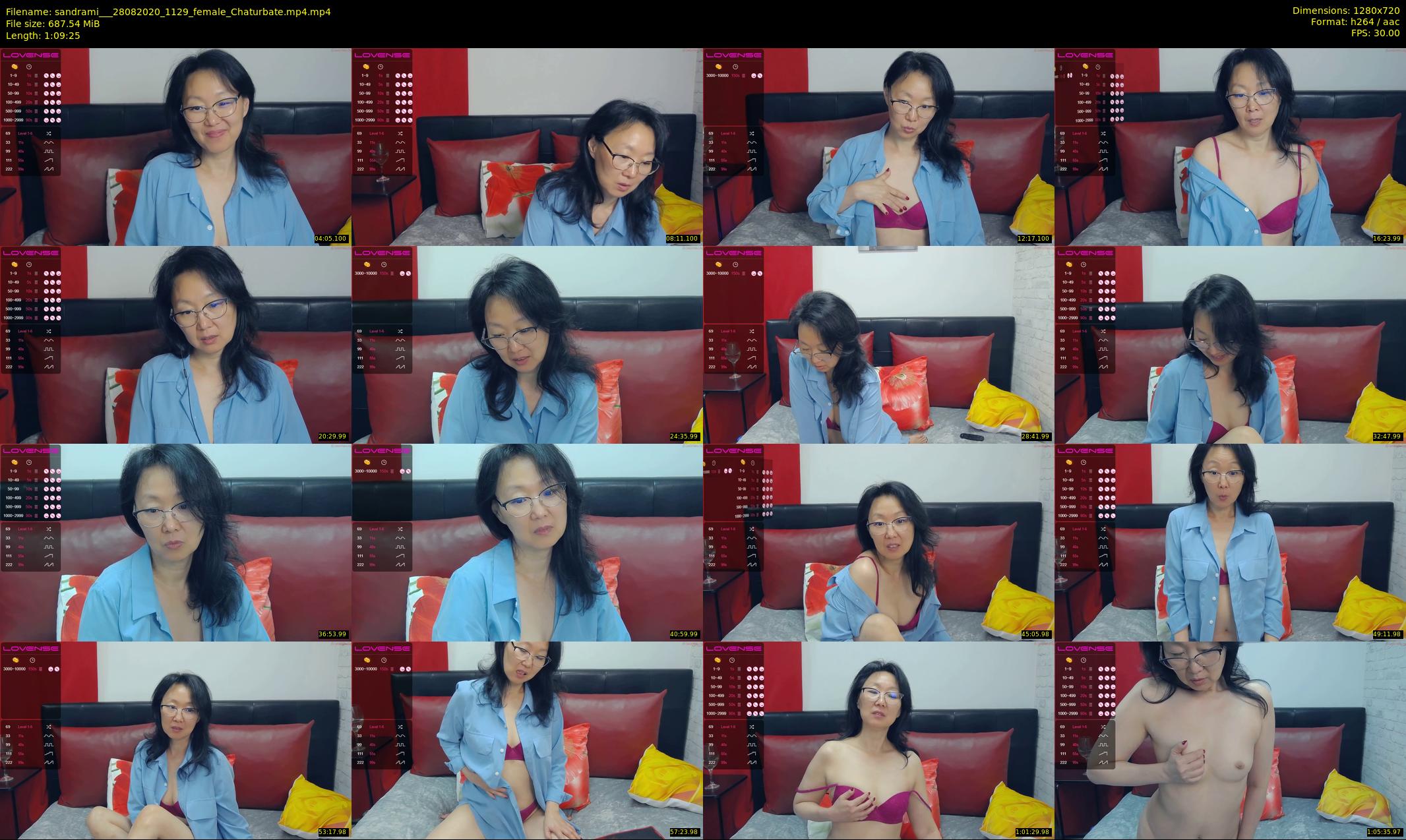 sandrami__ — 70 minute Chaturbate female cam show recording, 720p, Aug 28, 2020