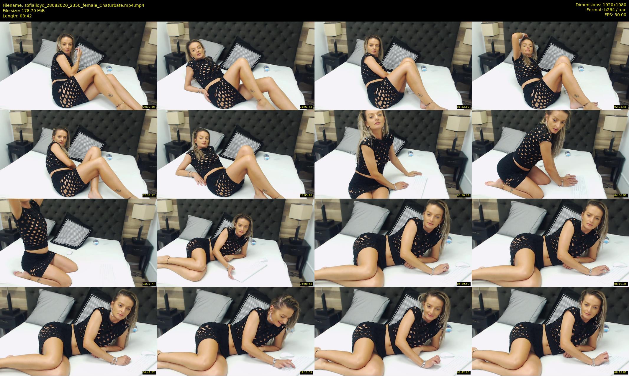 sofialloyd — 9 minute Chaturbate female cam show recording, 1080p, Aug 28, 2020