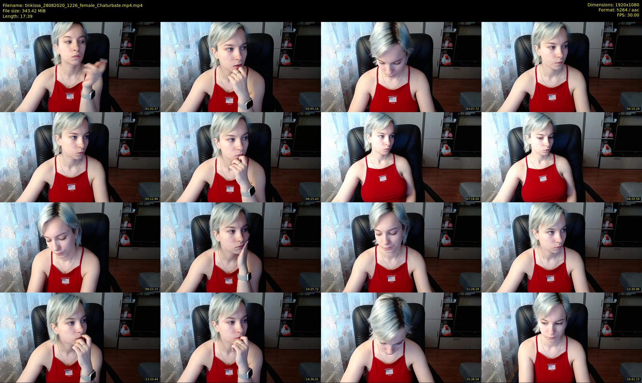 tinkissa — 18 minute Chaturbate couple cam show recording, 1080p, Aug 28, 2020