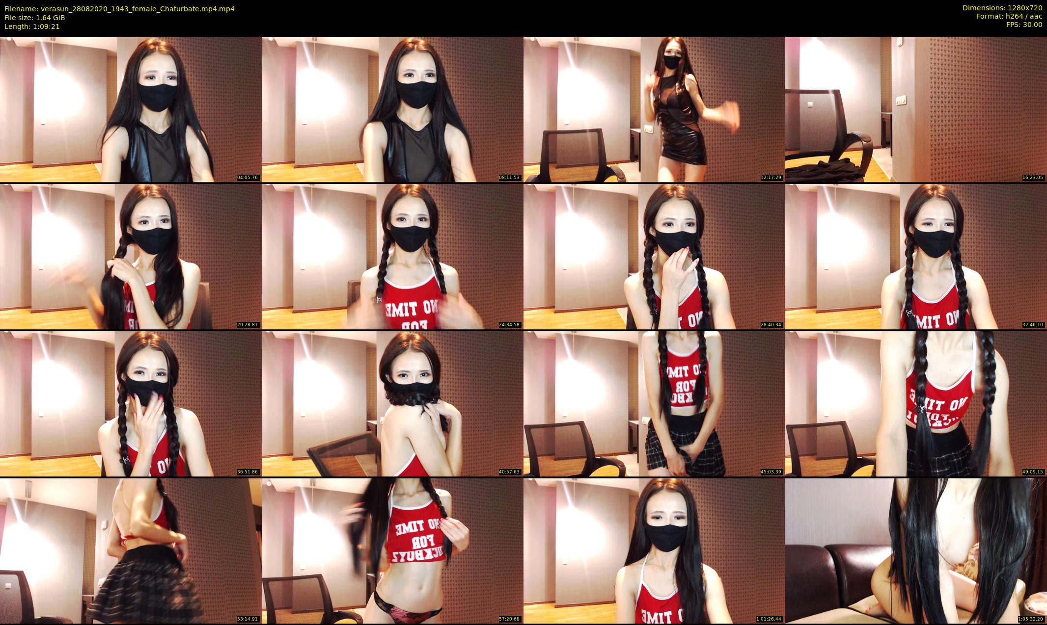 verasun — 70 minute Chaturbate female cam show recording, 720p, Aug 28, 2020