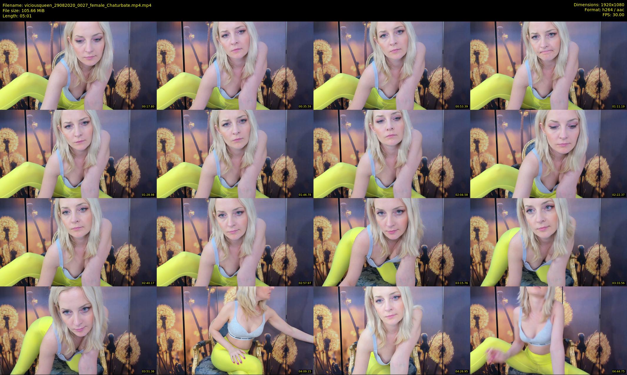 viciousqueen — 6 minute Chaturbate female cam show recording, 1080p, Aug 29, 2020