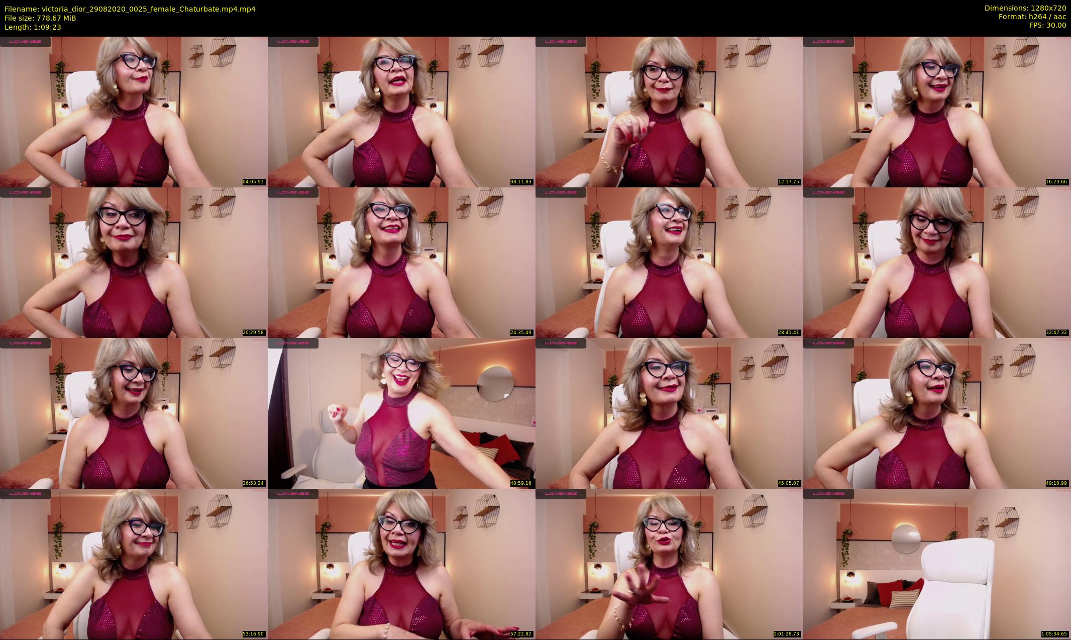 victoria_dior — 70 minute Chaturbate female cam show recording, 720p, Aug 29, 2020