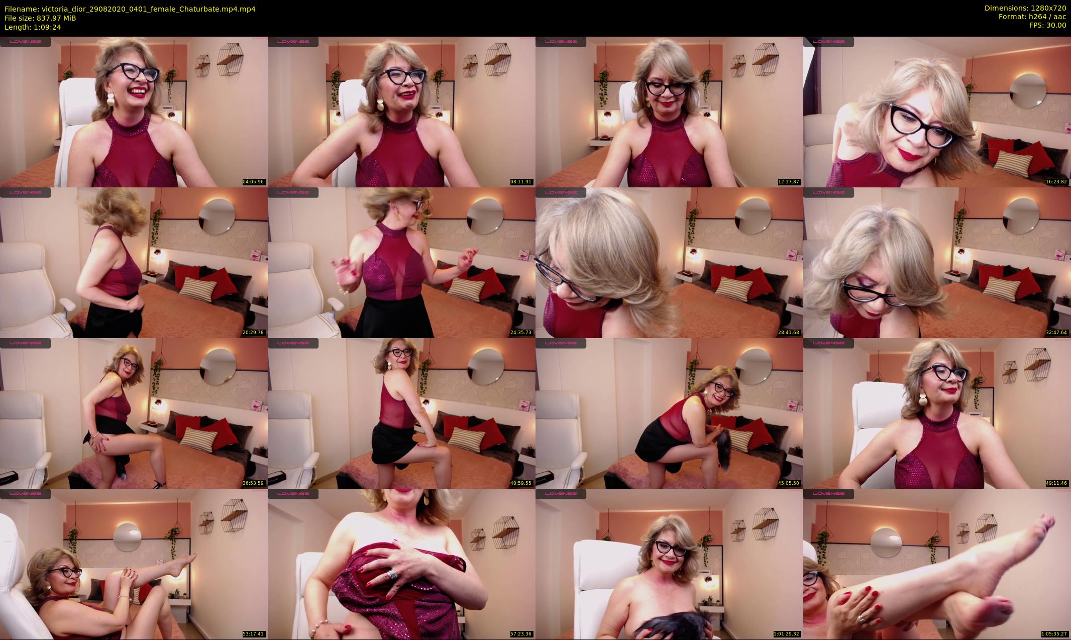 victoria_dior — 70 minute Chaturbate female cam show recording, 720p, Aug 29, 2020