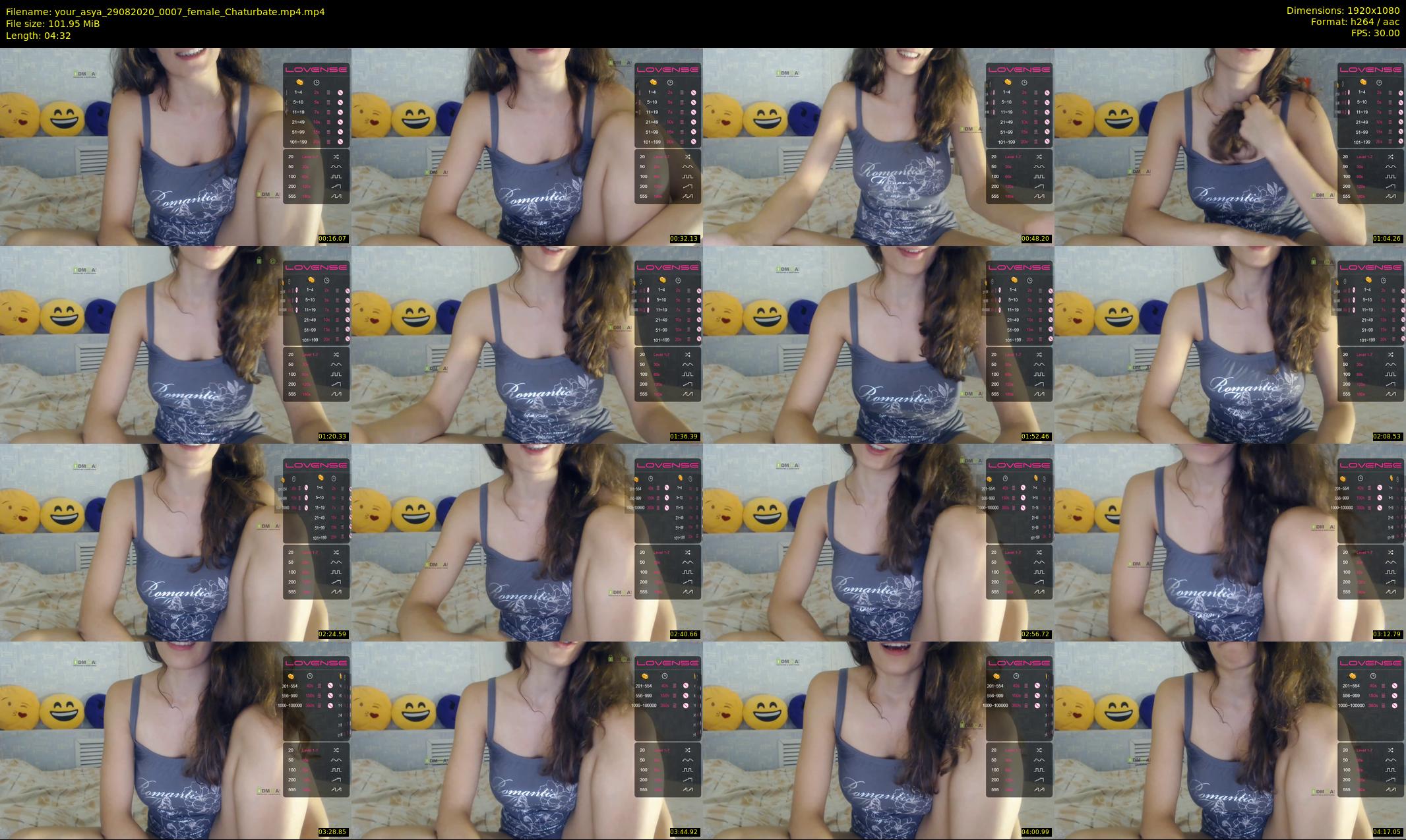 your_asya — 5 minute Chaturbate female cam show recording, 1080p, Aug 29, 2020