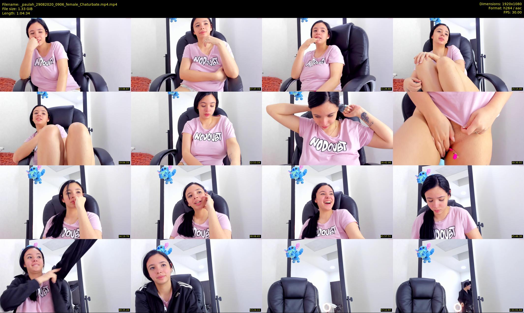 _paulah — 65 minute Chaturbate female cam show recording, 1080p, Aug 29, 2020