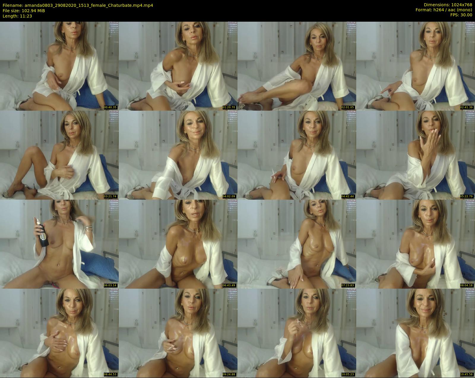 amanda0803 — 12 minute Chaturbate female cam show recording, 720p, Aug 29, 2020