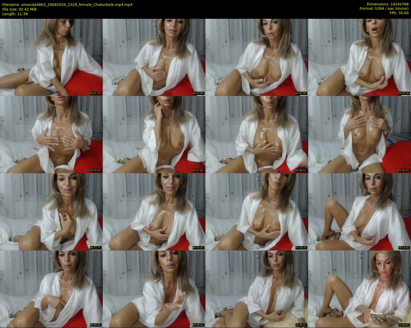 amanda0803 — 12 minute Chaturbate female cam show recording, 720p, Aug 29, 2020