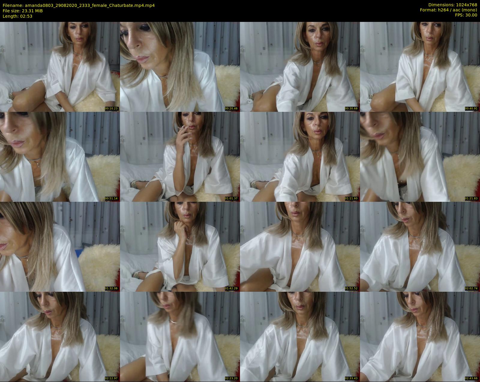amanda0803 — 3 minute Chaturbate female cam show recording, 720p, Aug 29, 2020