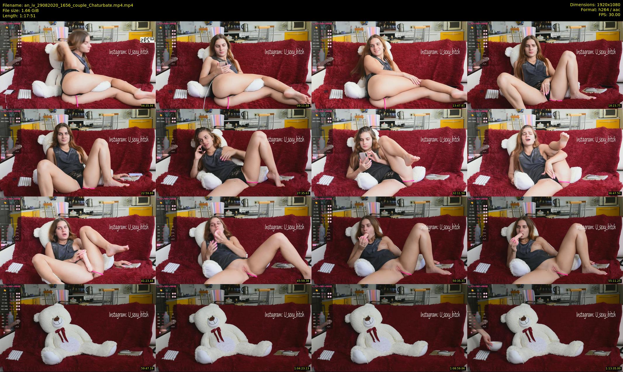 an_iv — 78 minute Chaturbate female cam show recording, 1080p, Aug 29, 2020
