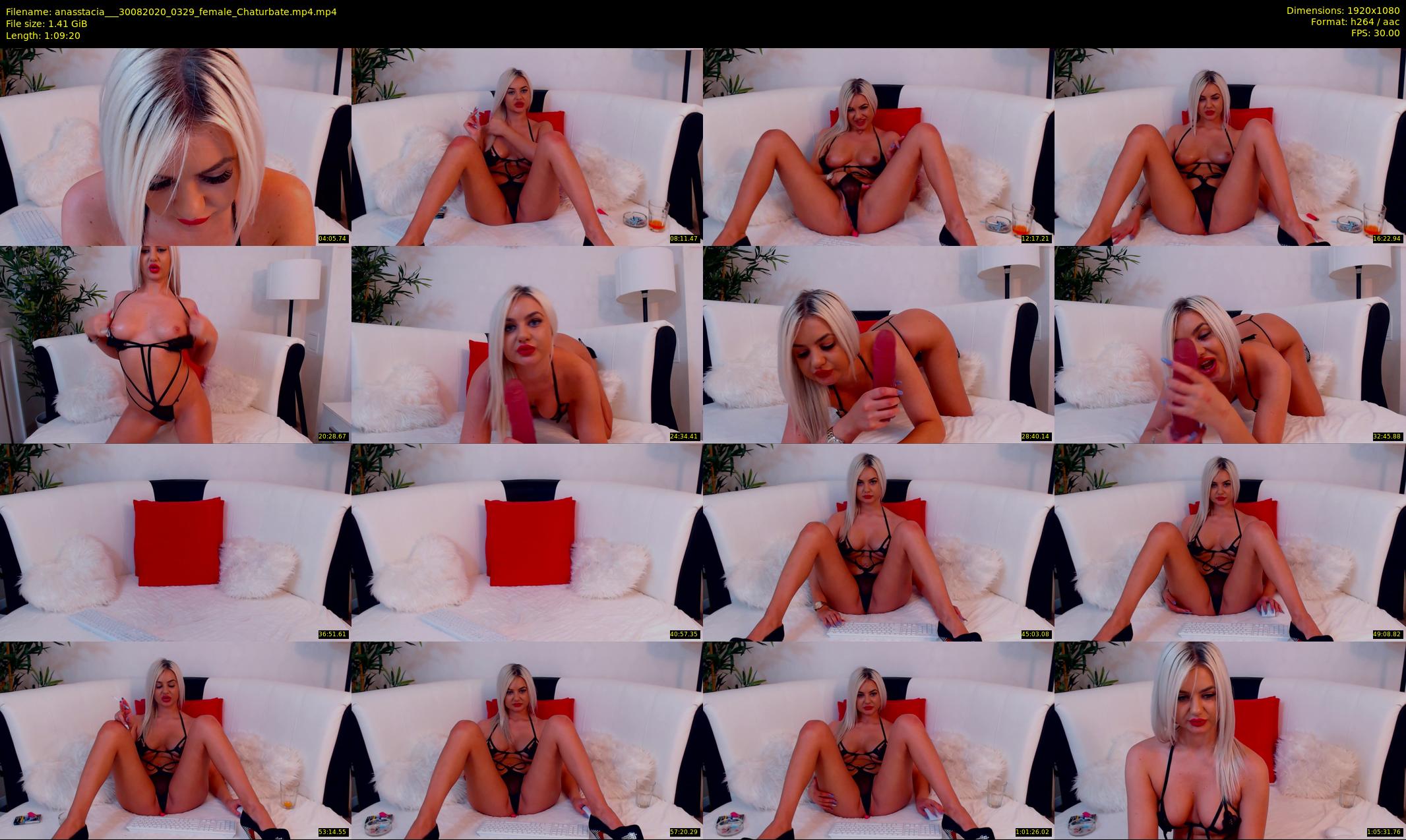 anasstacia__ — 70 minute Chaturbate female cam show recording, 1080p, Aug 30, 2020