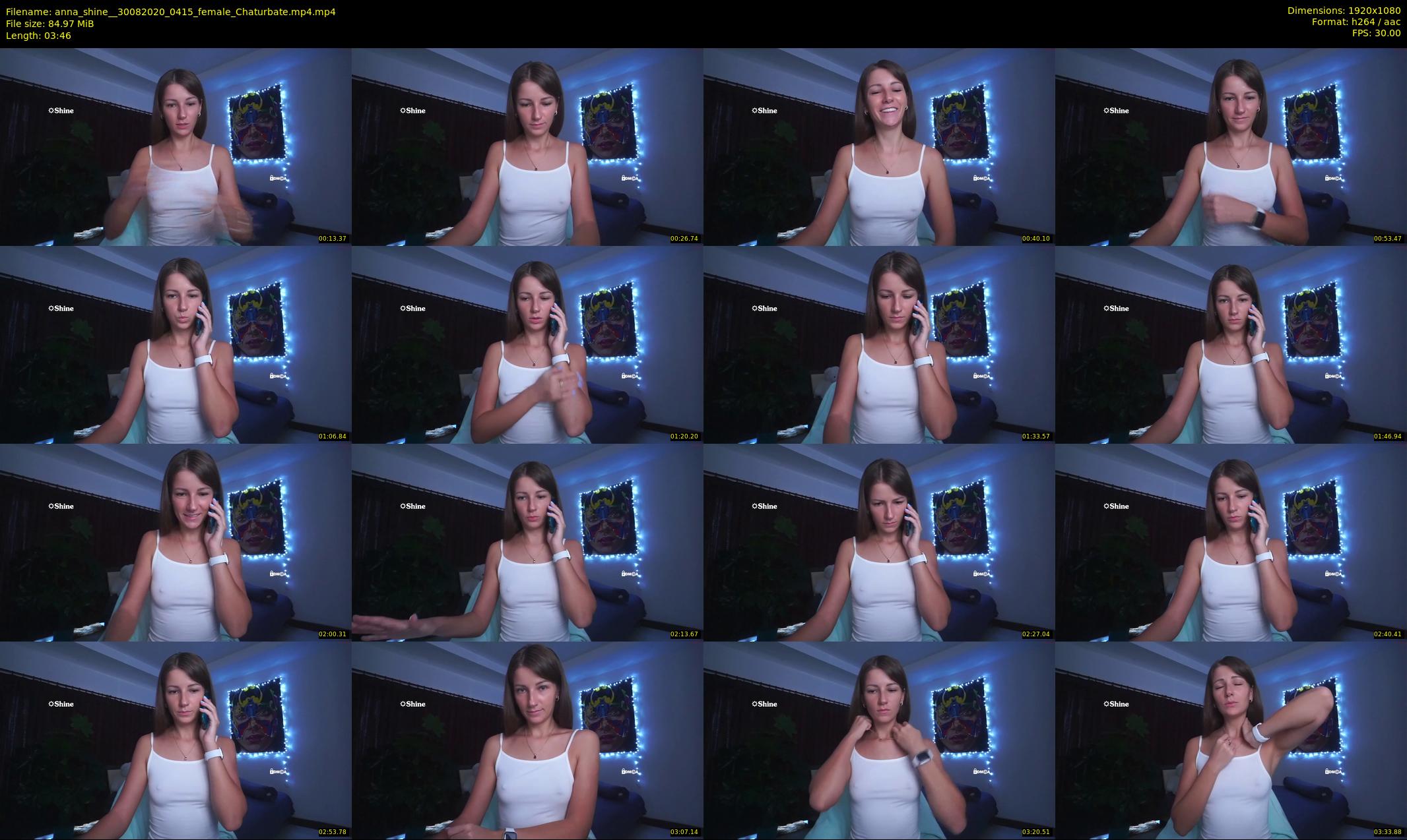 anna_shine_ — 4 minute Chaturbate female cam show recording, 1080p, Aug 30, 2020