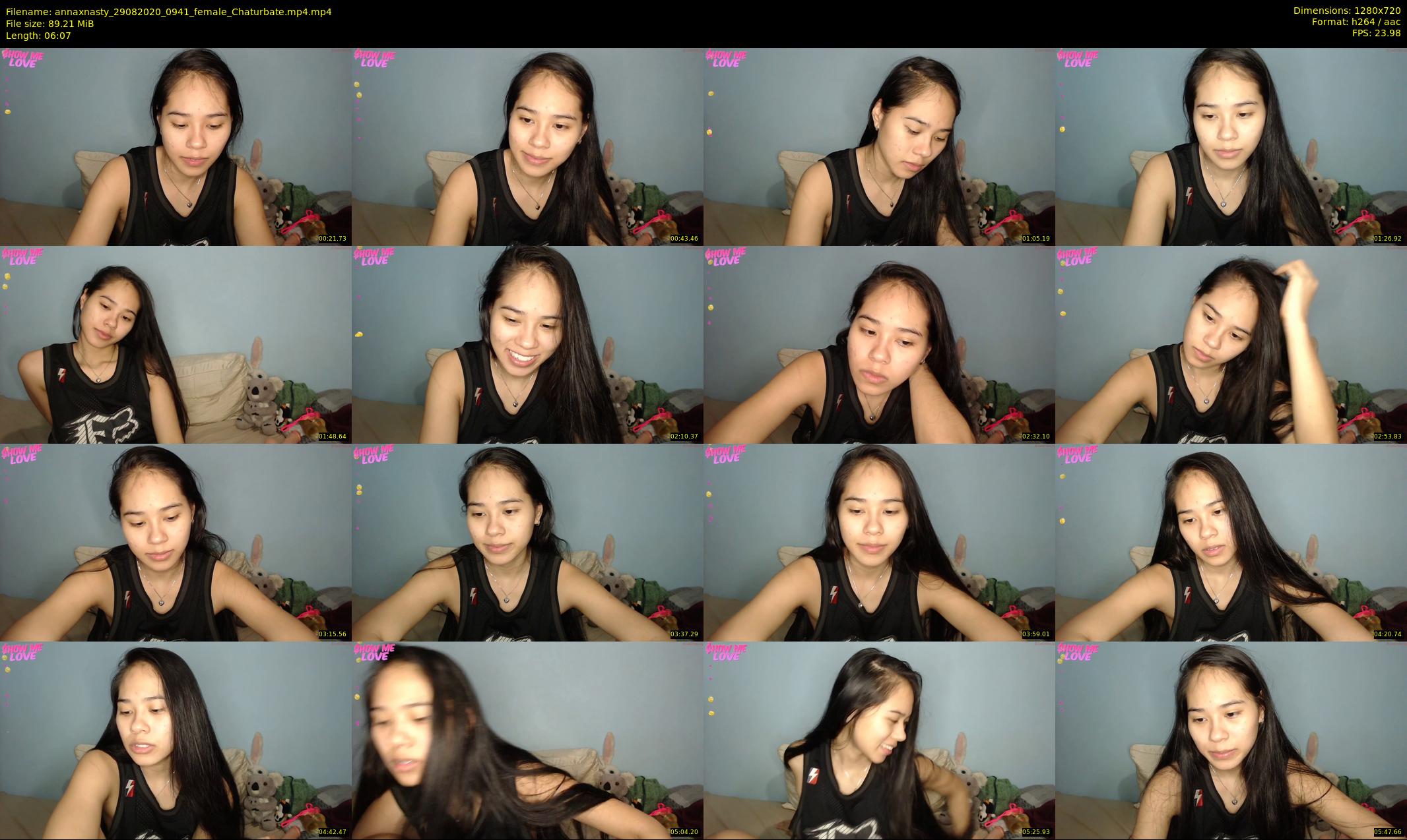 annaxnasty — 7 minute Chaturbate female cam show recording, 720p, Aug 29, 2020
