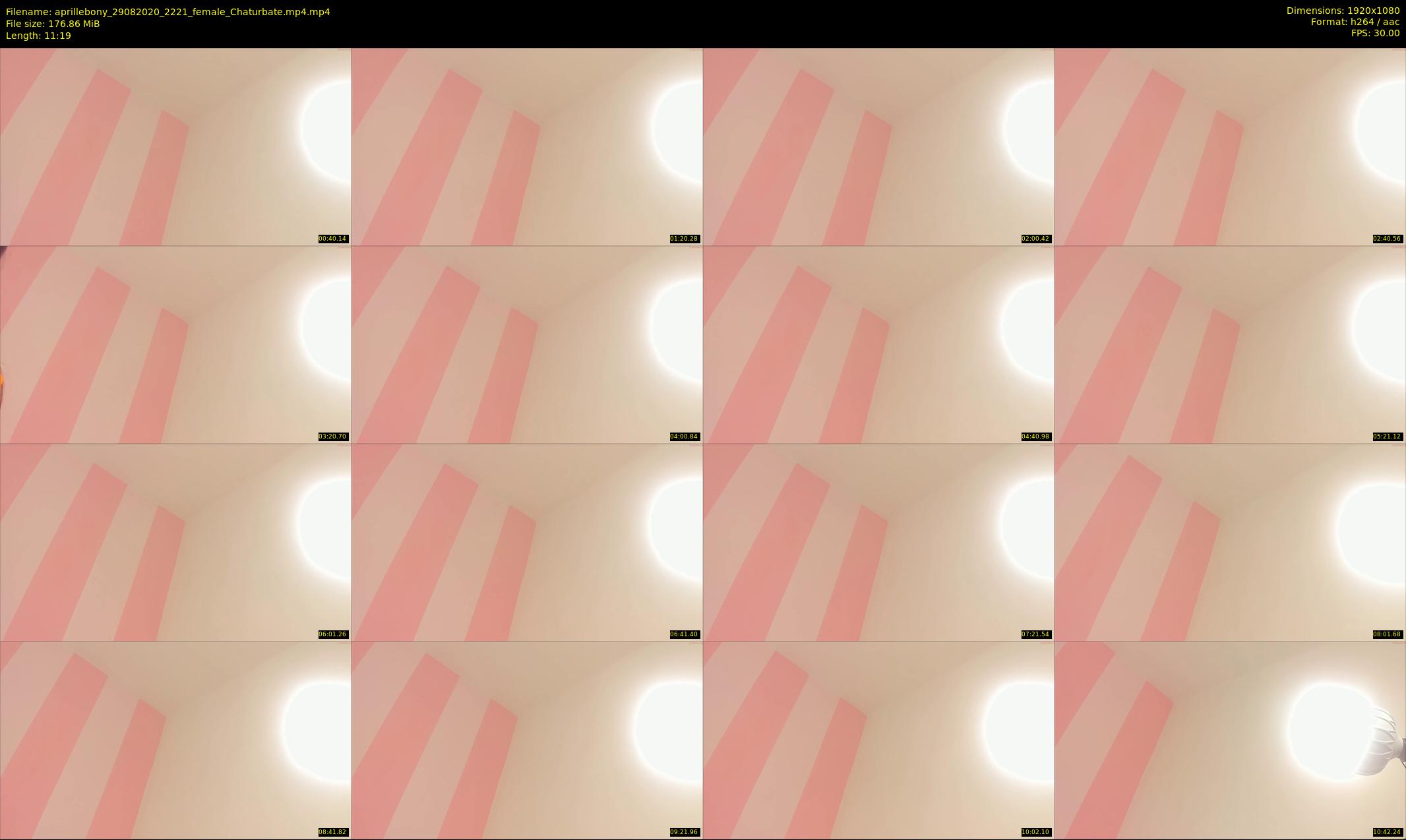 aprillebony — 12 minute Chaturbate female cam show recording, 1080p, Aug 29, 2020