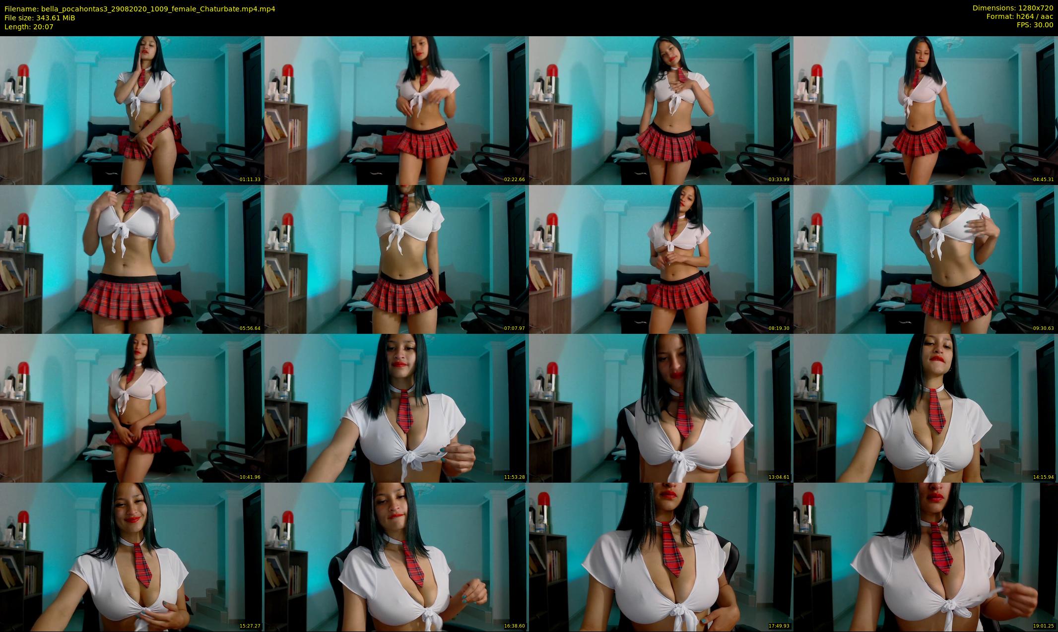 bella_pocahontas3 — 21 minute Chaturbate female cam show recording, 720p, Aug 29, 2020