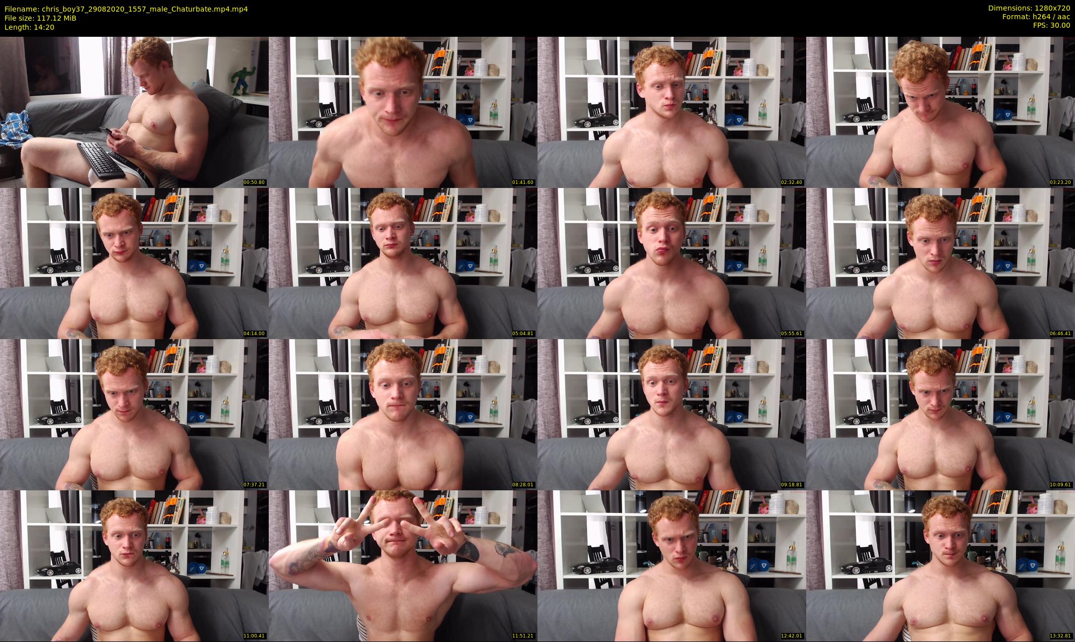 chris_boy37 — 15 minute Chaturbate male cam show recording, 720p, Aug 29, 2020