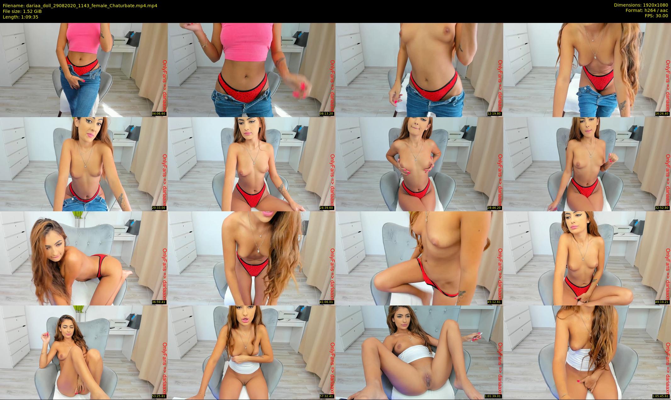 dariaa_doll — 70 minute Chaturbate female cam show recording, 1080p, Aug 29, 2020