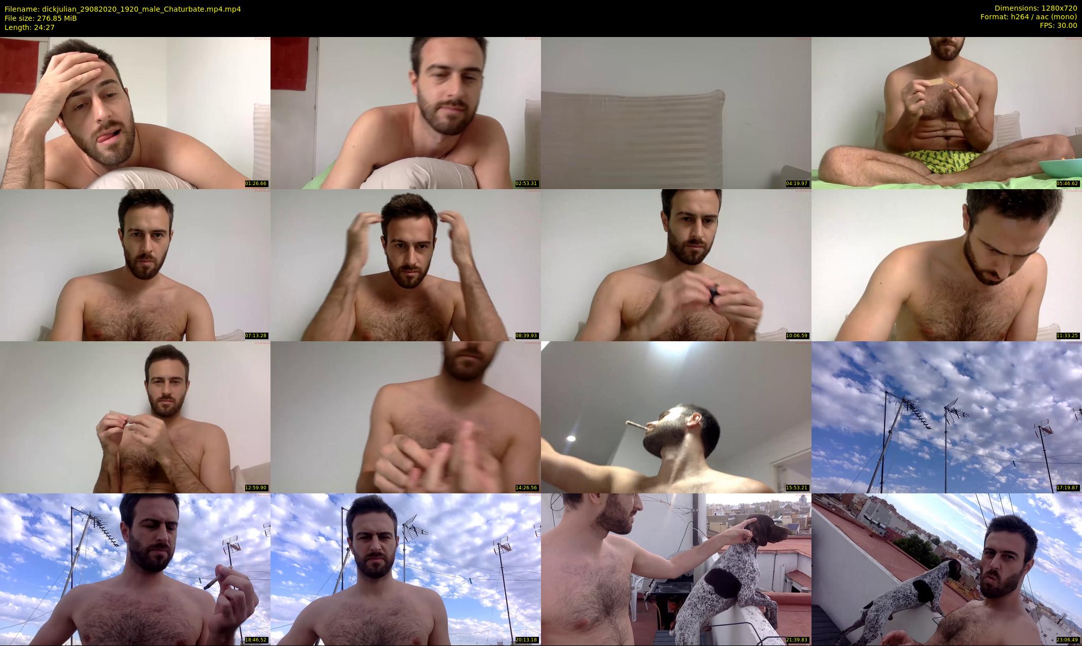 dickjulian — 25 minute Chaturbate male cam show recording, 720p, Aug 29, 2020