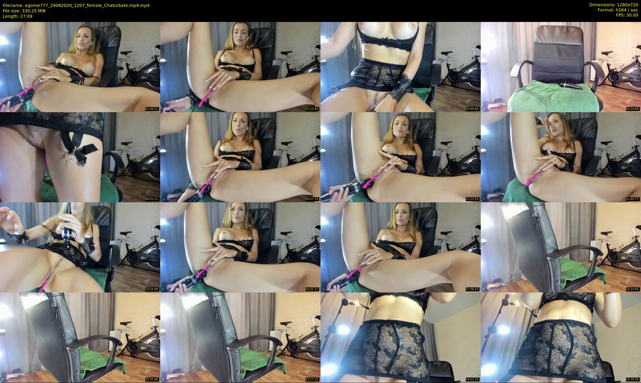 egome777 — 28 minute Chaturbate female cam show recording, 720p, Aug 29, 2020
