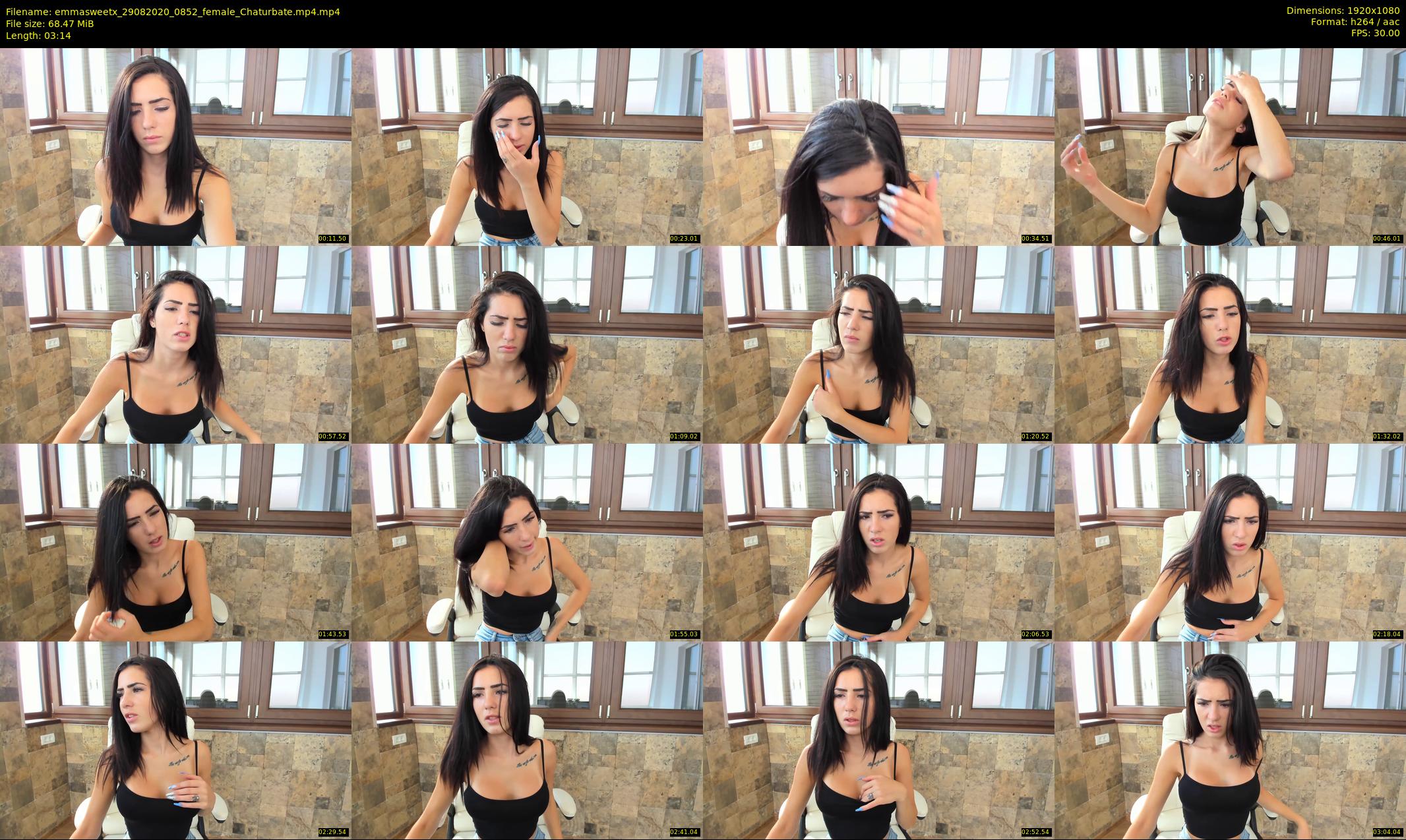 emmasweetx — 4 minute Chaturbate couple cam show recording, 1080p, Aug 29, 2020