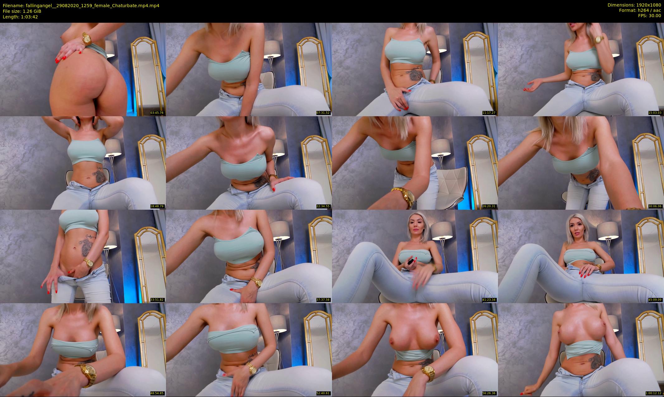 fallingangel_ — 64 minute Chaturbate female cam show recording, 1080p, Aug 29, 2020