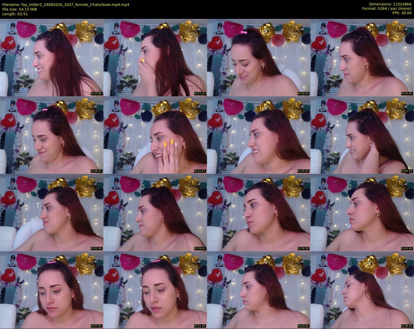 fay_miller2 — 4 minute Chaturbate female cam show recording, 720p, Aug 29, 2020