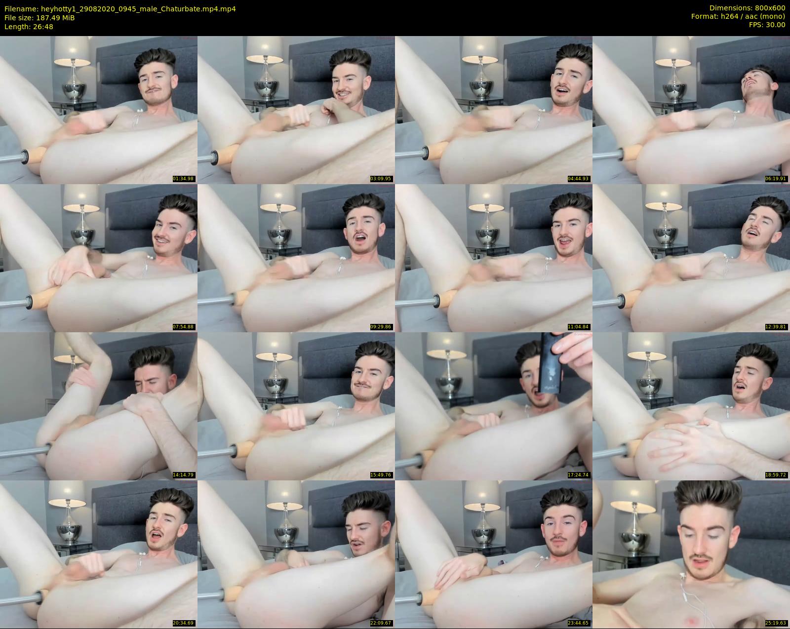 heyhotty1 — 27 minute Chaturbate male cam show recording, 480p, Aug 29, 2020
