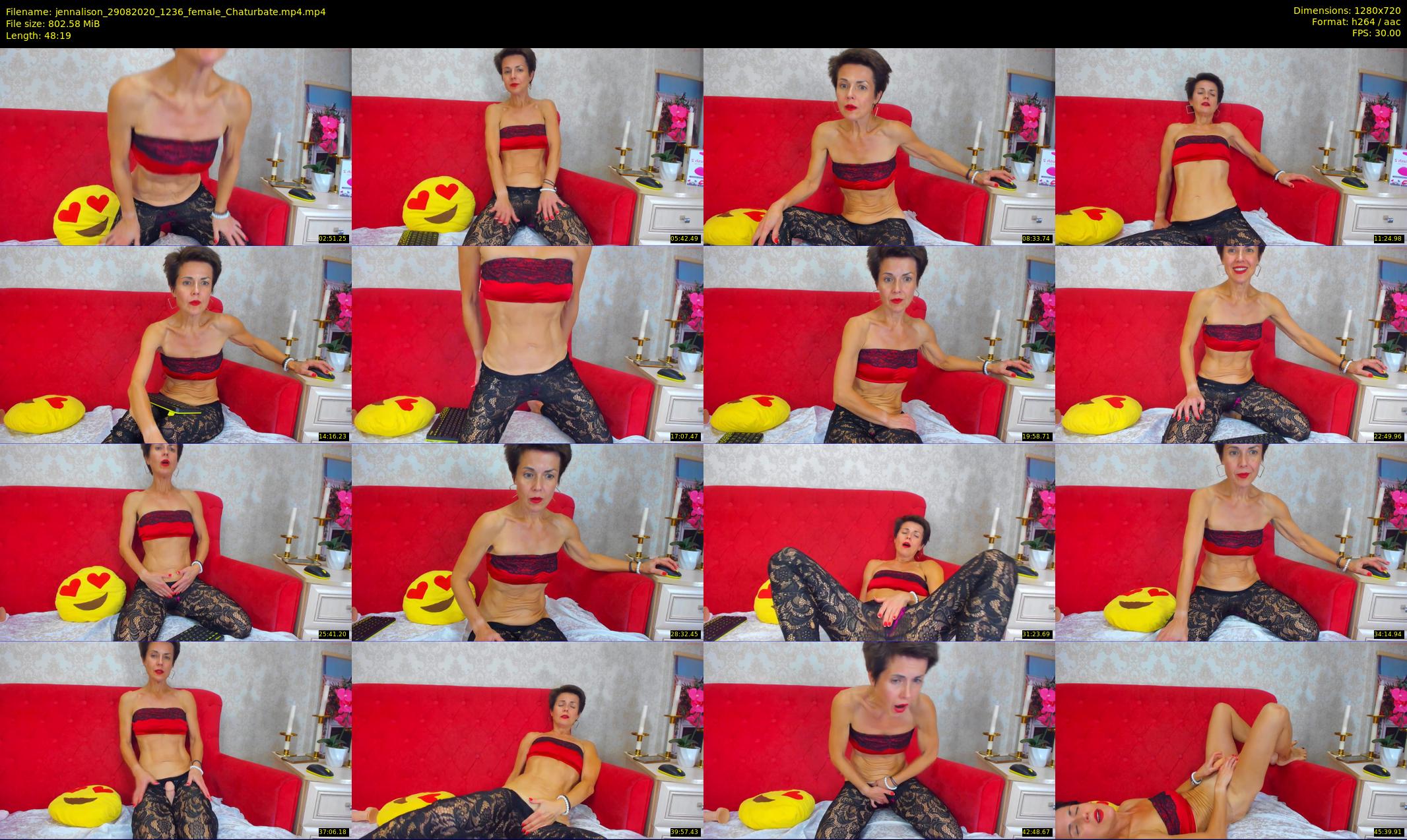 jennalison — 49 minute Chaturbate female cam show recording, 720p, Aug 29, 2020