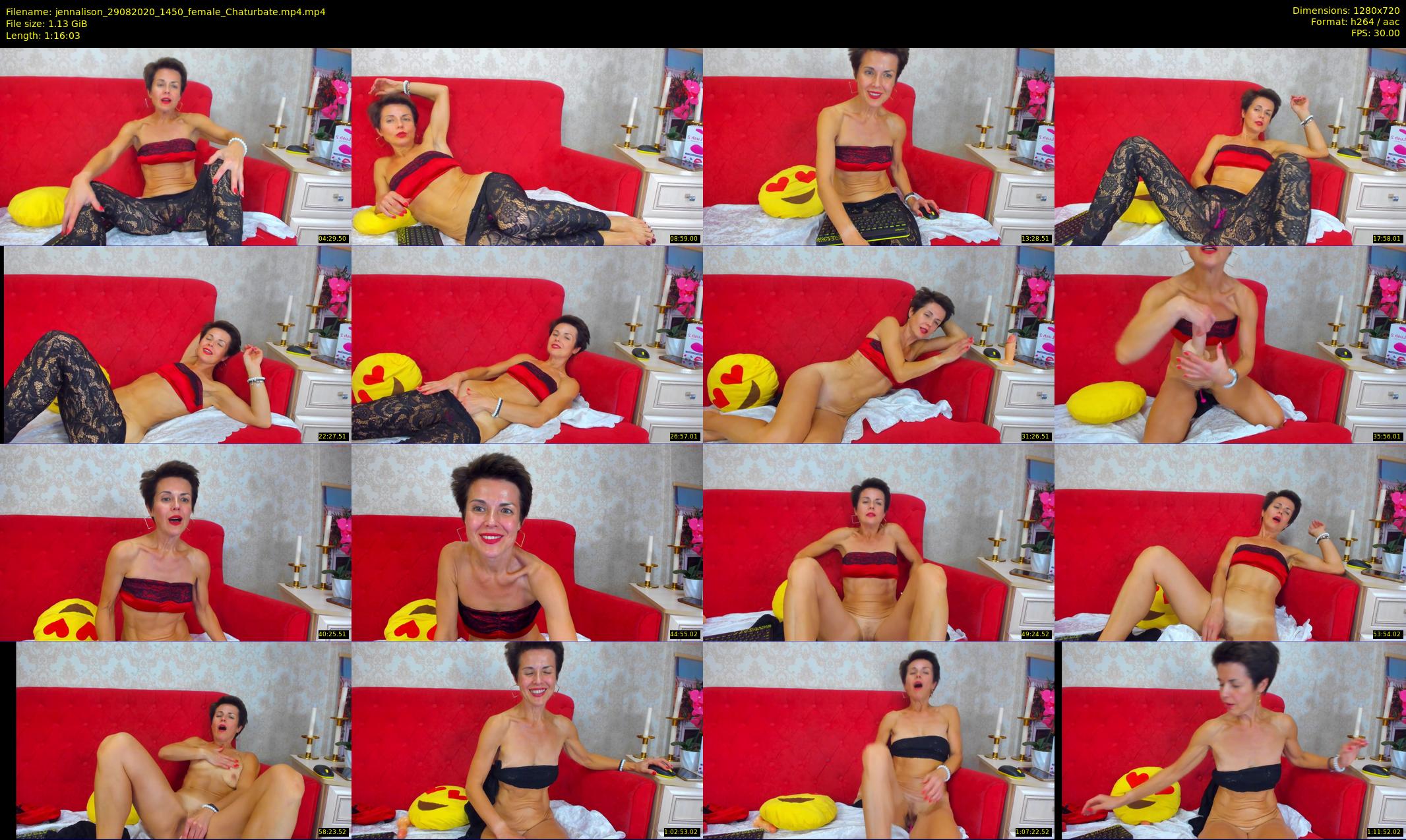 jennalison — 77 minute Chaturbate female cam show recording, 720p, Aug 29, 2020