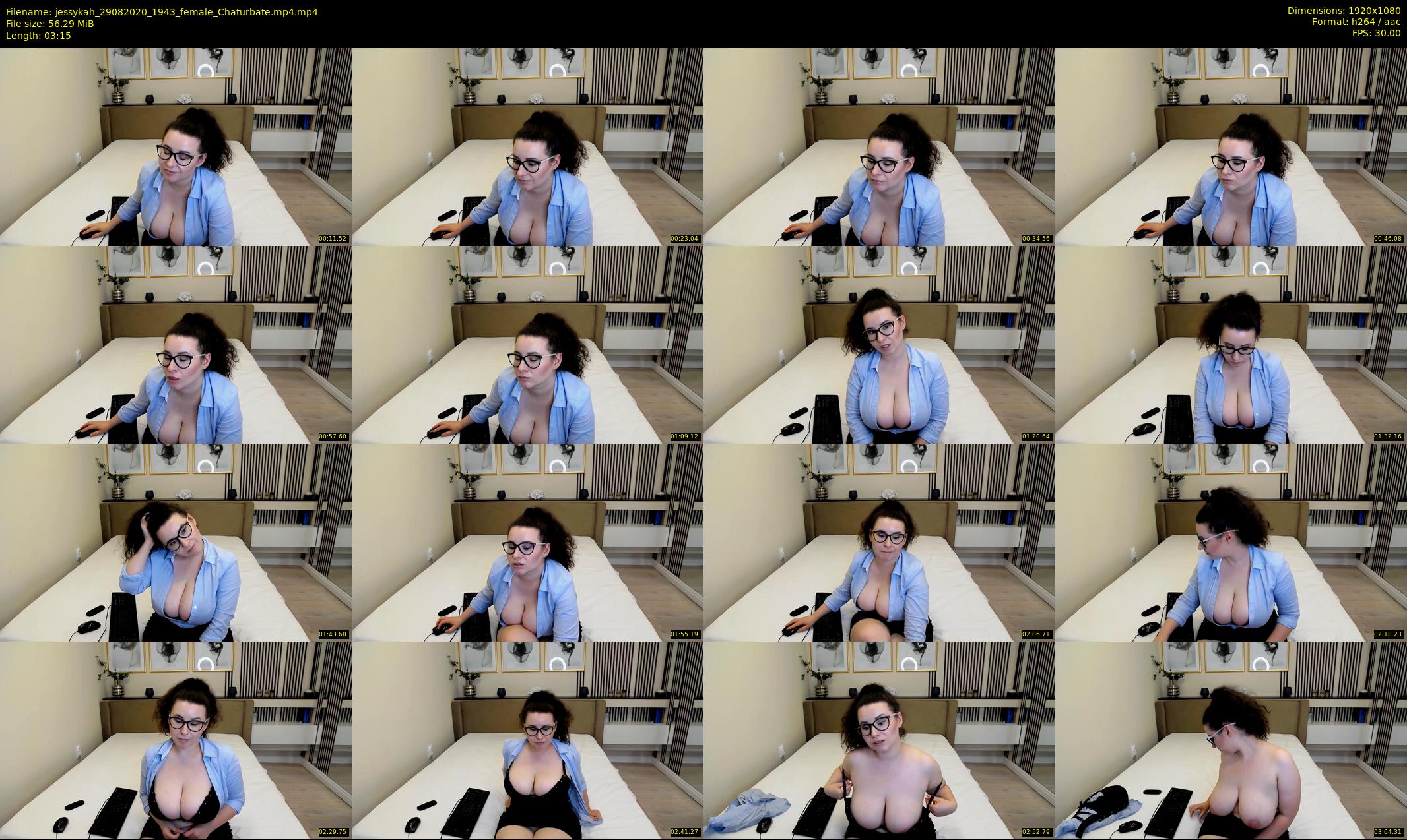 jessykah — 4 minute Chaturbate female cam show recording, 1080p, Aug 29, 2020