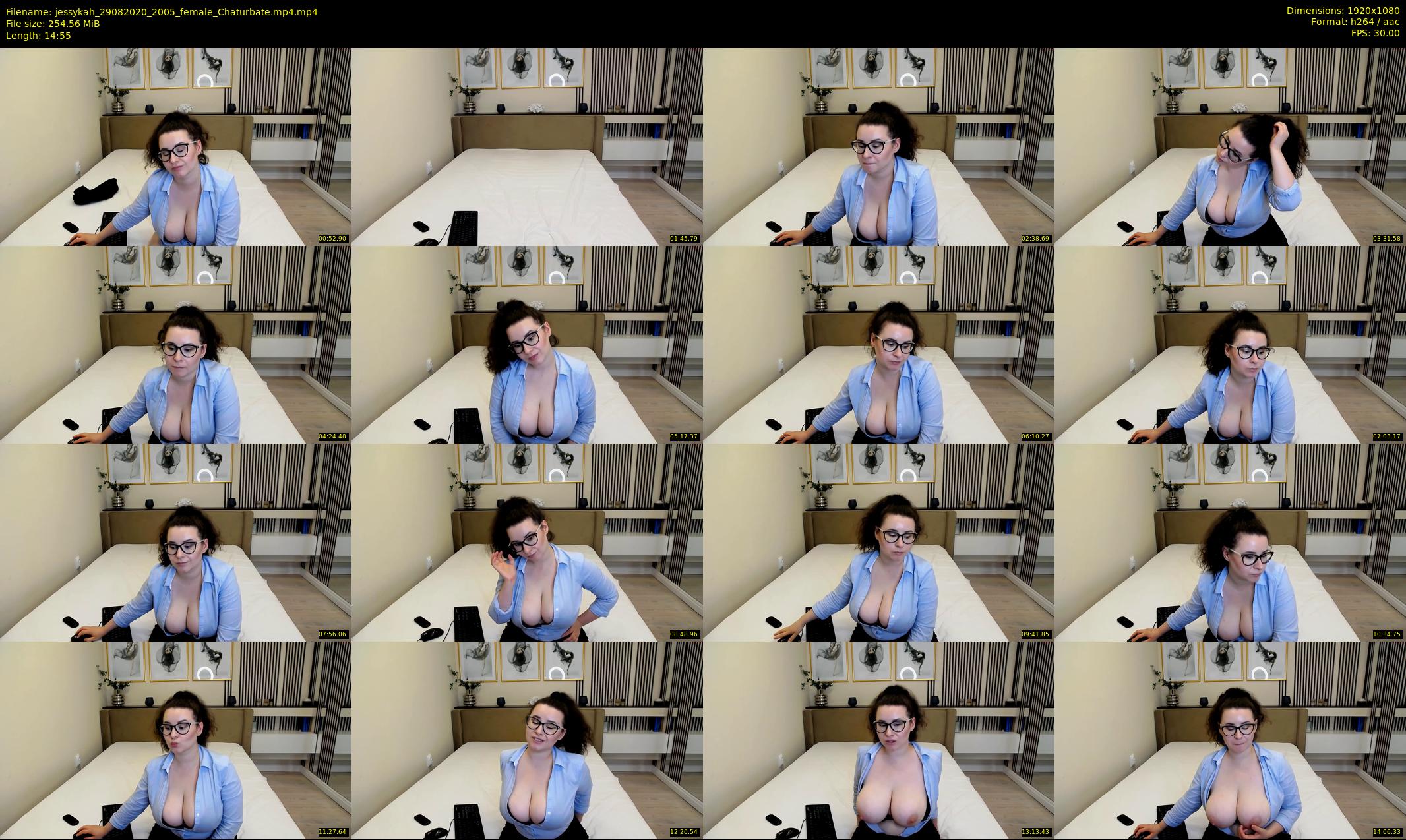 jessykah — 15 minute Chaturbate female cam show recording, 1080p, Aug 29, 2020