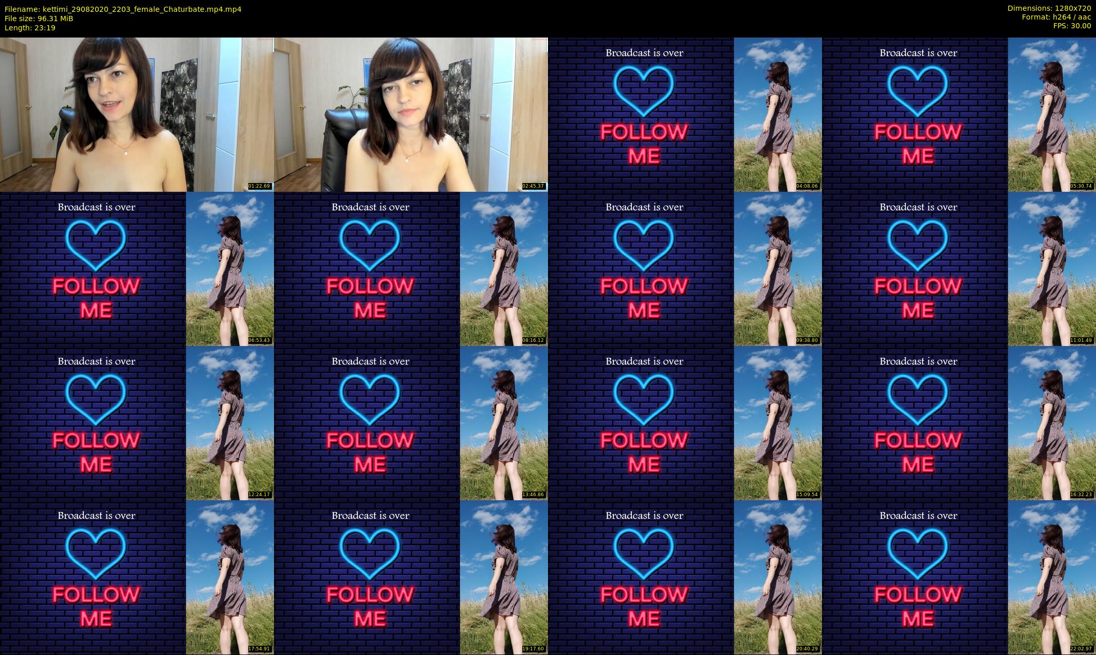 kettimi — 24 minute Chaturbate female cam show recording, 720p, Aug 29, 2020