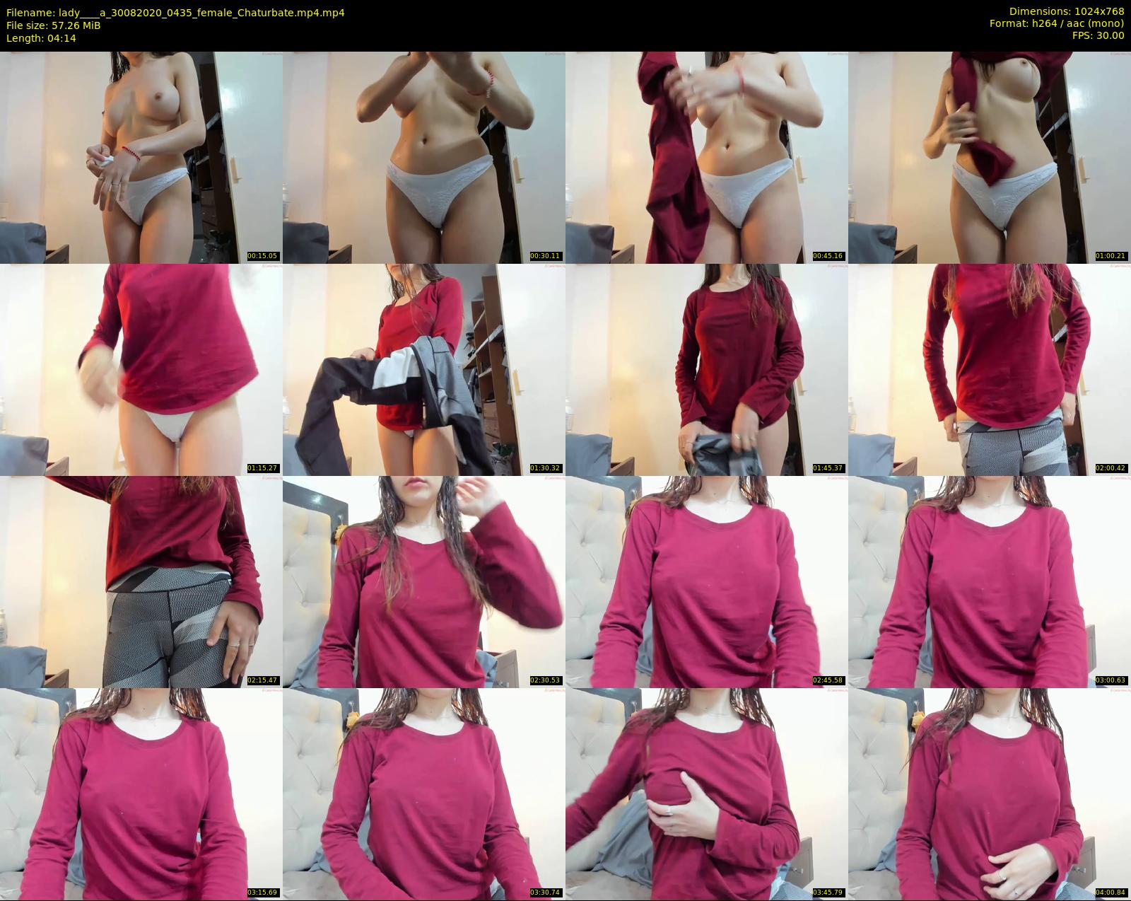 lady____a — 5 minute Chaturbate female cam show recording, 720p, Aug 30, 2020