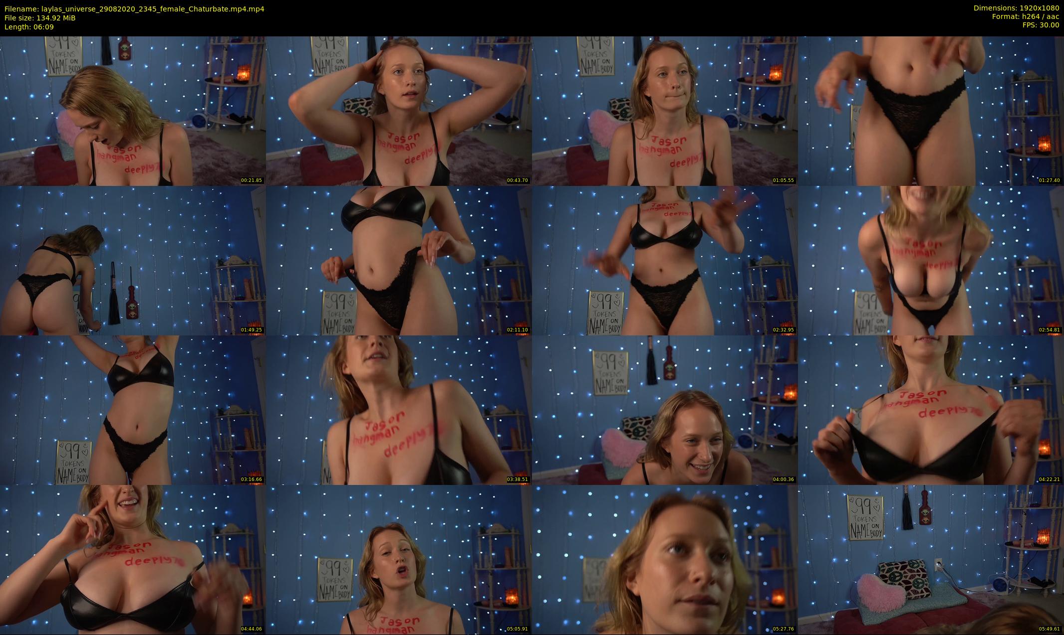 laylas_universe — 7 minute Chaturbate female cam show recording, 1080p, Aug 29, 2020