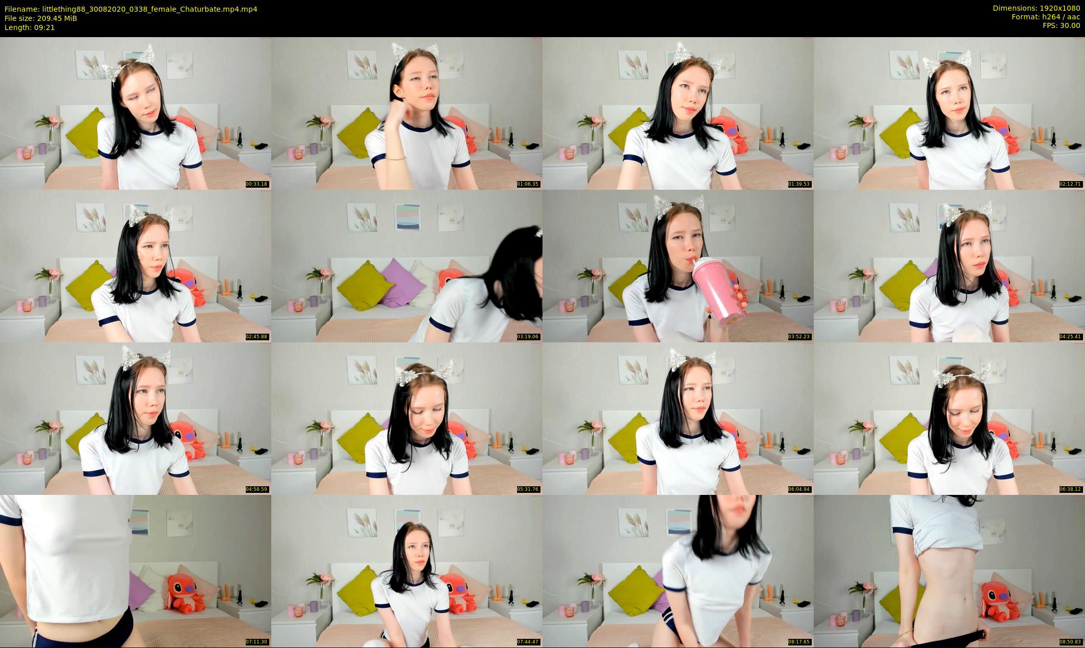 littlething88 — 10 minute Chaturbate female cam show recording, 1080p, Aug 30, 2020