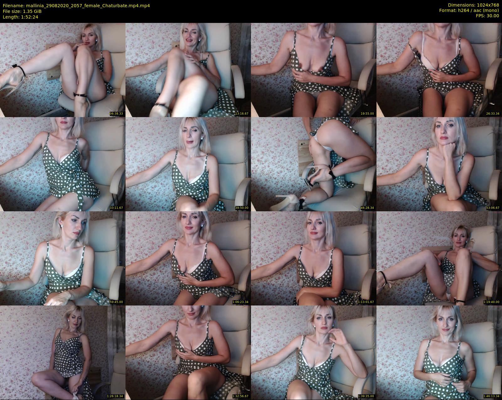 mallinia — 113 minute Chaturbate female cam show recording, 720p, Aug 29, 2020