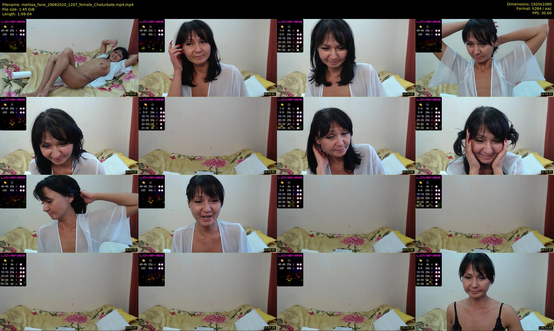 melissa_fane — 70 minute Chaturbate female cam show recording, 1080p, Aug 29, 2020
